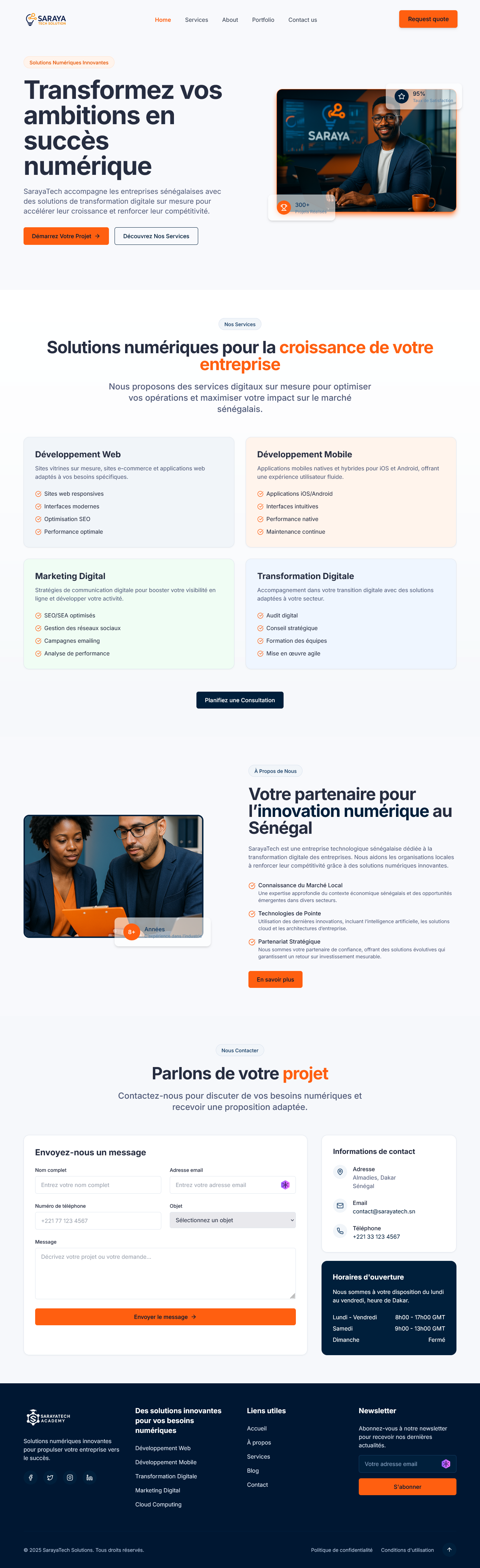 Saraya Tech Sénégal logo